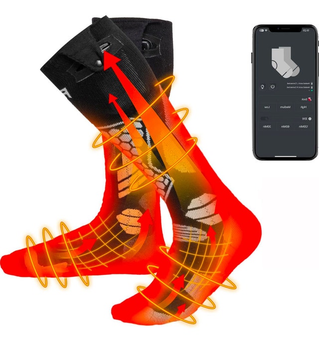 Brand New Karbon Heated Bluetooth Ski Socks - photo 3