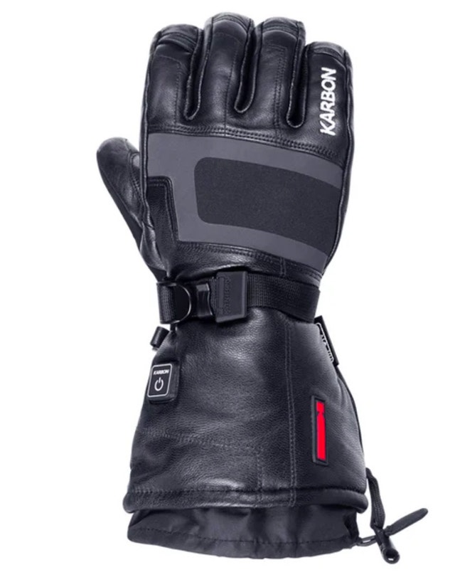 Brand New Karbon Heated Leather Winter Ski Gloves - photo 3