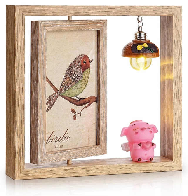 Brand New Beewin Double Sided Rotating Floating Picture Frame