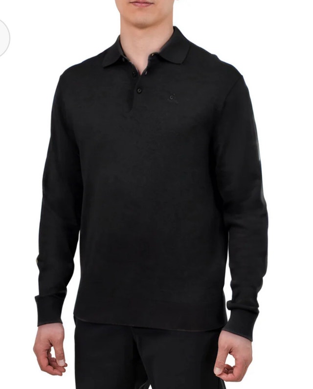 UNITED COLORS of BENETTON Long Sleeve Polo Golf Shirt - photo 2