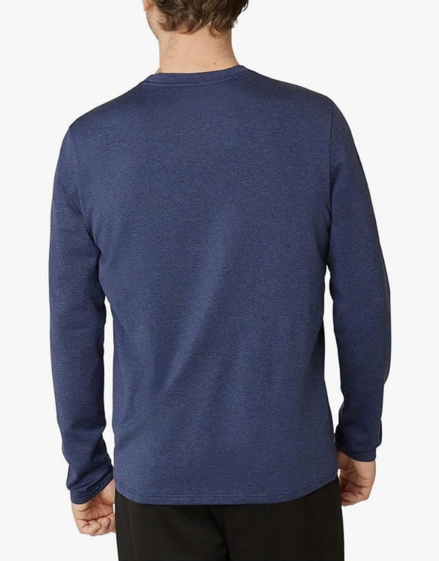 Brand New Eddie Bauer Men's 2Pk Active Long Sleeve T-Shirt Blue - photo 4