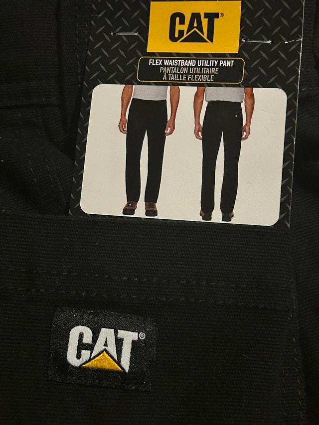 Brand New CAT Caterpillar Flex Waistband Utility Pant - Black - photo 3