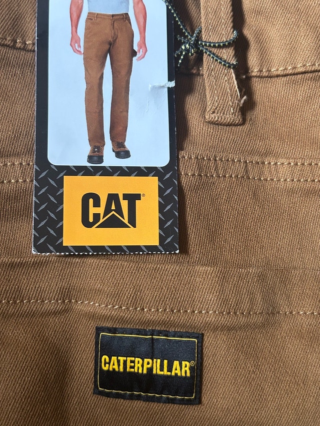 Brand New CAT Caterpillar Men’s Work Pants - Bronze