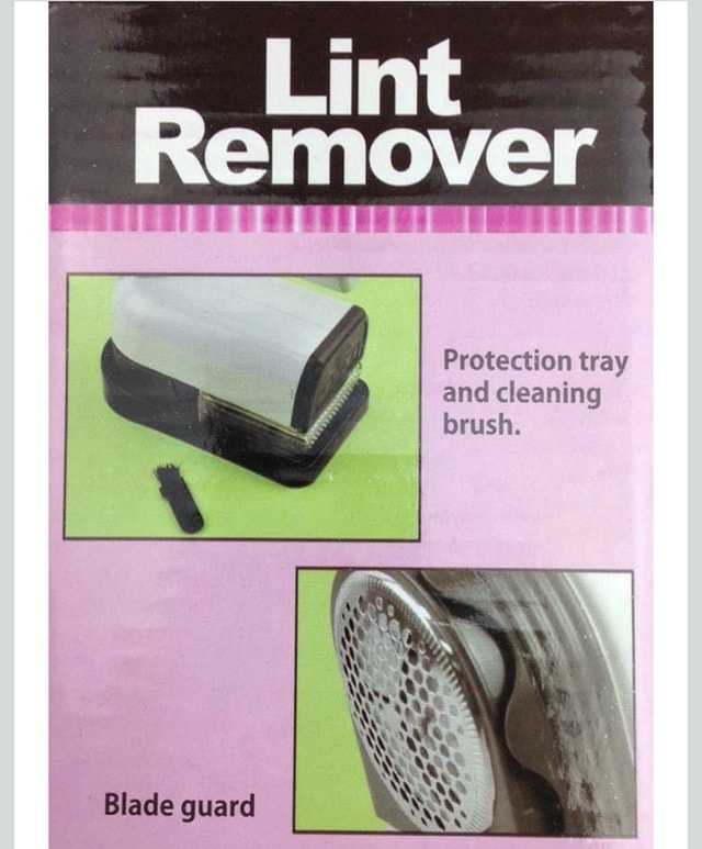 Brand New Fabric Lint Remover + Tray + Brush - photo 3