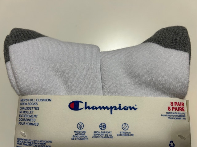 Brand New Champion Performance Crew Socks, 8Pk - photo 5