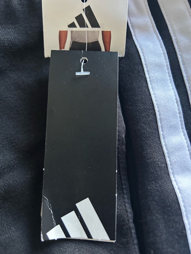 Brand New Adidas Fleece Track Pants Joggers - photo 3