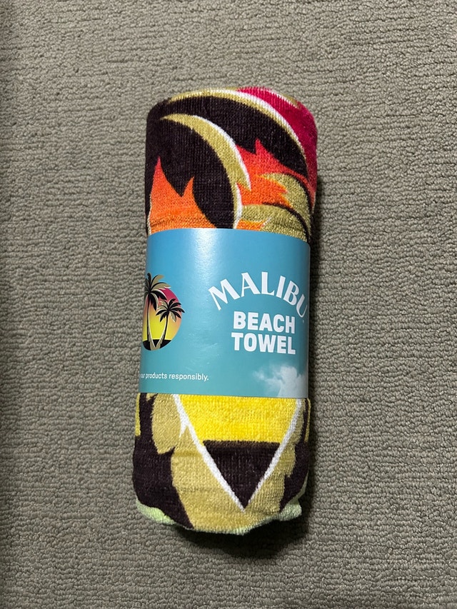 Brand New Malibu Travel Beach Towel