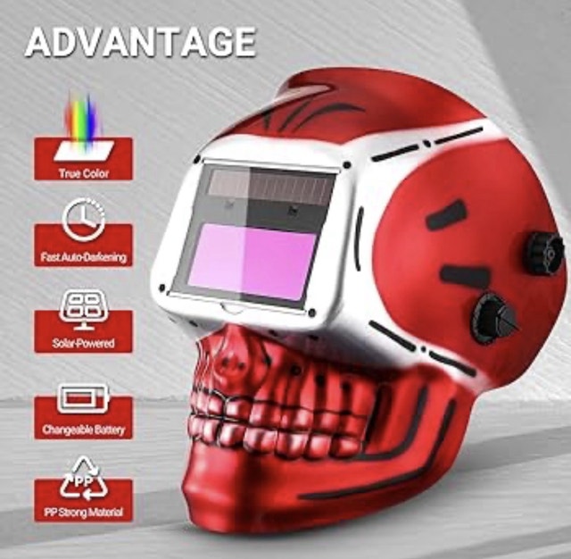 Deko Solar Auto Darkening Welding Helmet - photo 5