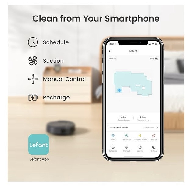 Lefant Robot Vacuum M210 Pro - photo 5