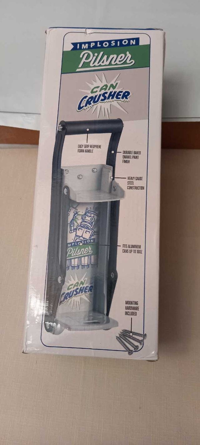 Implosion Pilsner Can Crusher