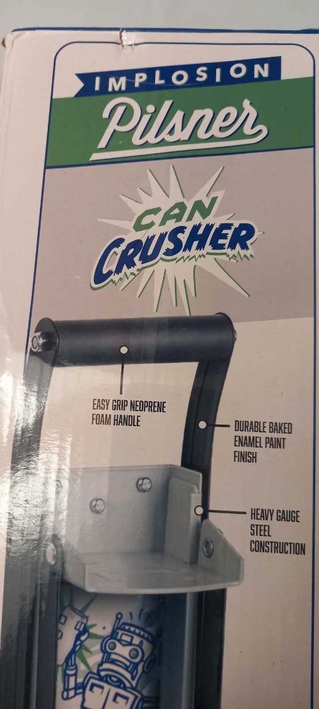 Implosion Pilsner Can Crusher - photo 2