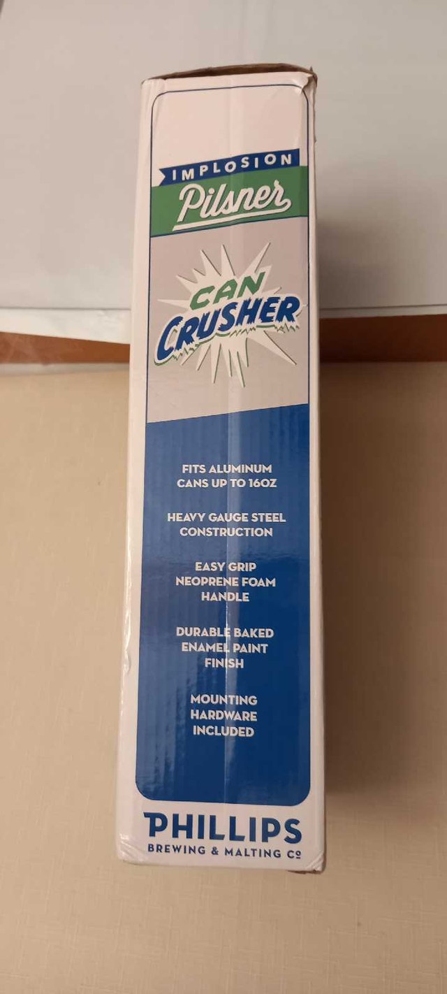 Implosion Pilsner Can Crusher - photo 4