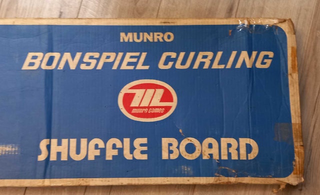 Munro Bonspiel Curling Shuffle Board