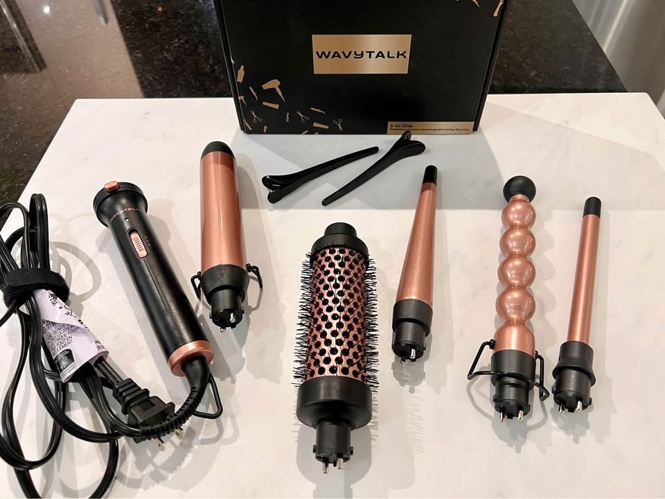 Wavytalk 5-in-1 Curling Wand Set - photo 2