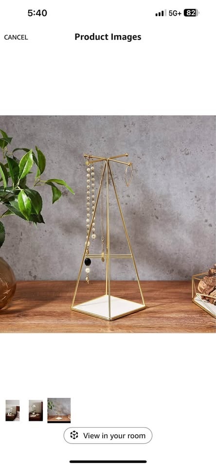 Umbra Prism Jewelry Necklace Earrings Stand - photo 4