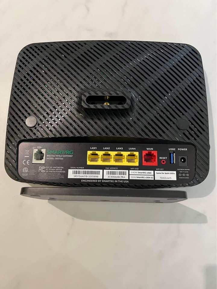 Smart RG Modem - SR 515AC - photo 2