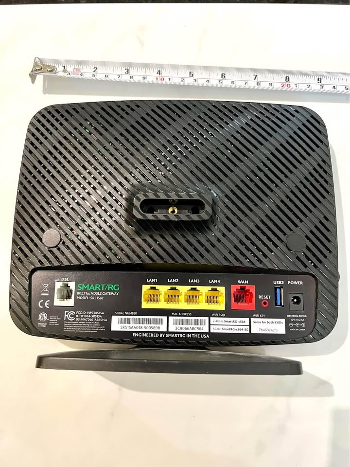 Smart RG Modem - SR 515AC - photo 3