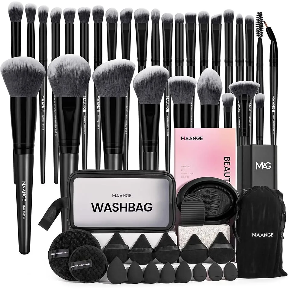 New~Professional Makeup Brush Set(51 Pcs) thumbnail