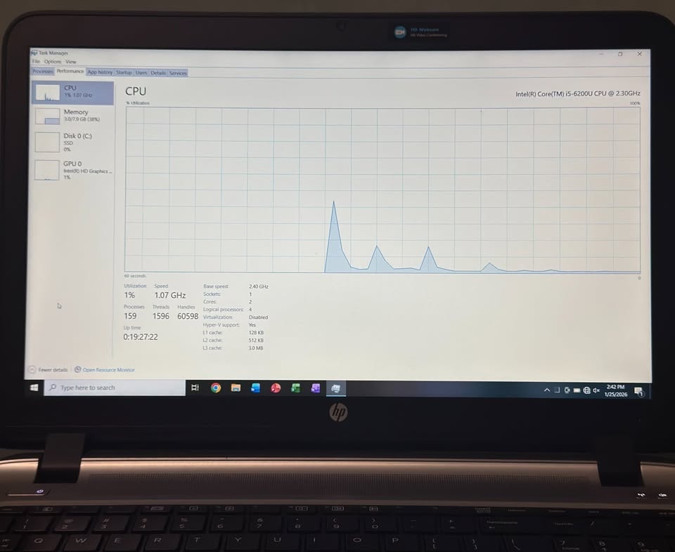 HP Probook 450 G3 | i5/8GB/128GB SSD - photo 5