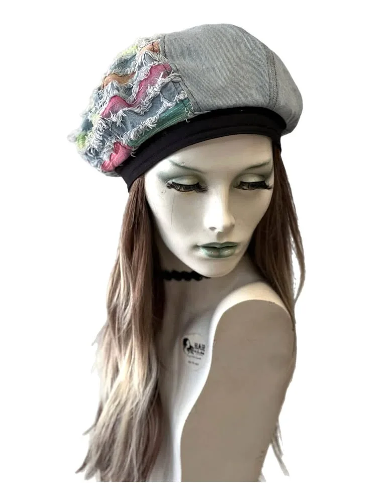 Ladies Jean Fashion Hat thumbnail