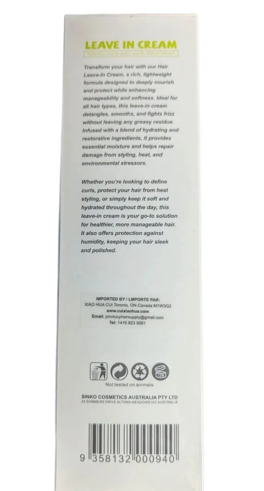 Sinko Styling Leave In Cream image indicator(3)