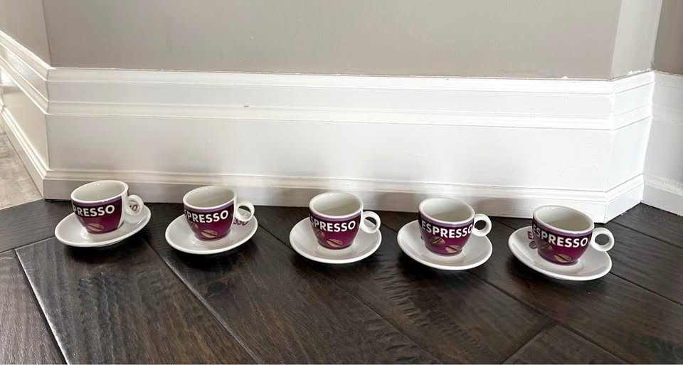 Mini Espresso Cups Set