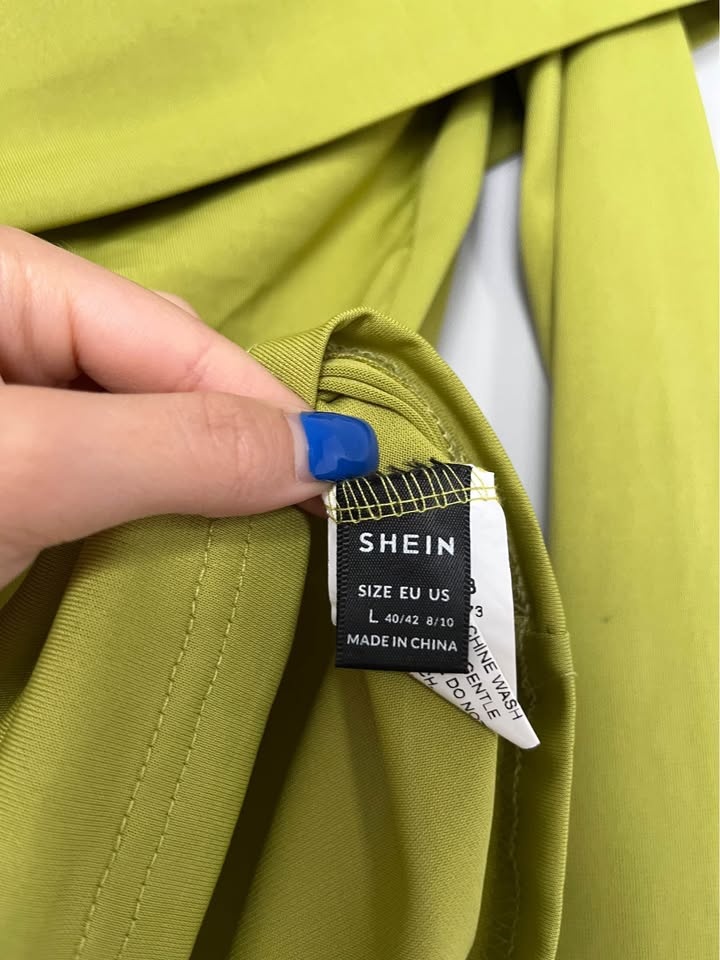 Lime Green One-Shoulder Top - photo 2