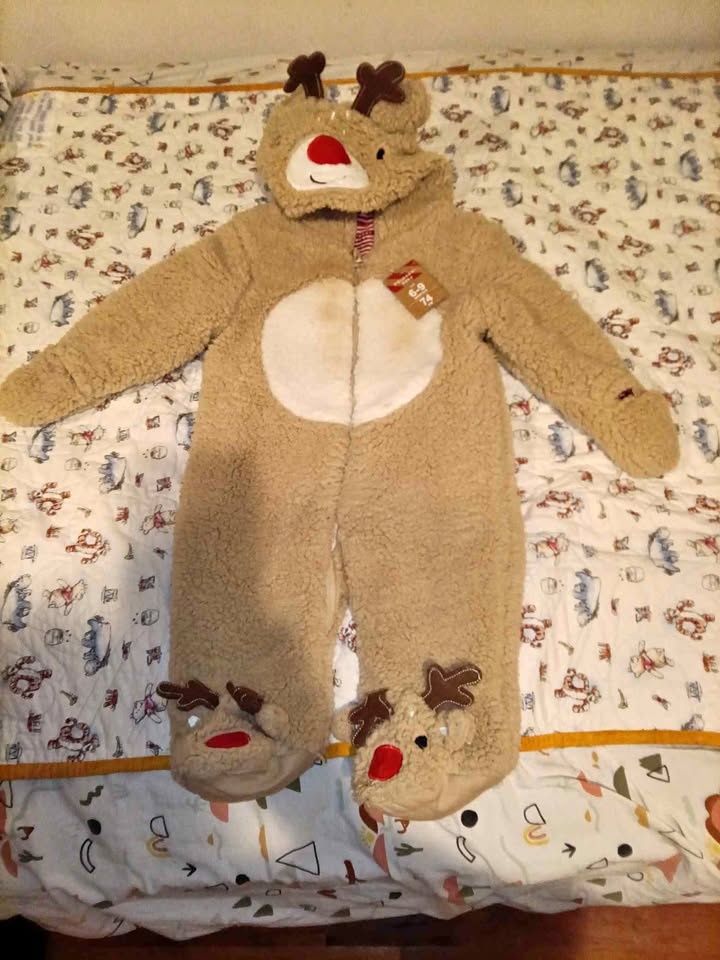 Baby Reindeer Winter Coat