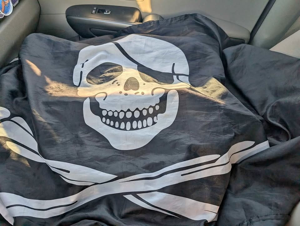 Jolly Roger Flag (Skull and crossbones)