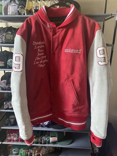 Vanson x Sneakersnstuff Suede Jacket Size XL