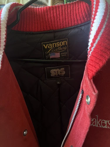 Vanson x Sneakersnstuff Suede Jacket Size XL - photo 3