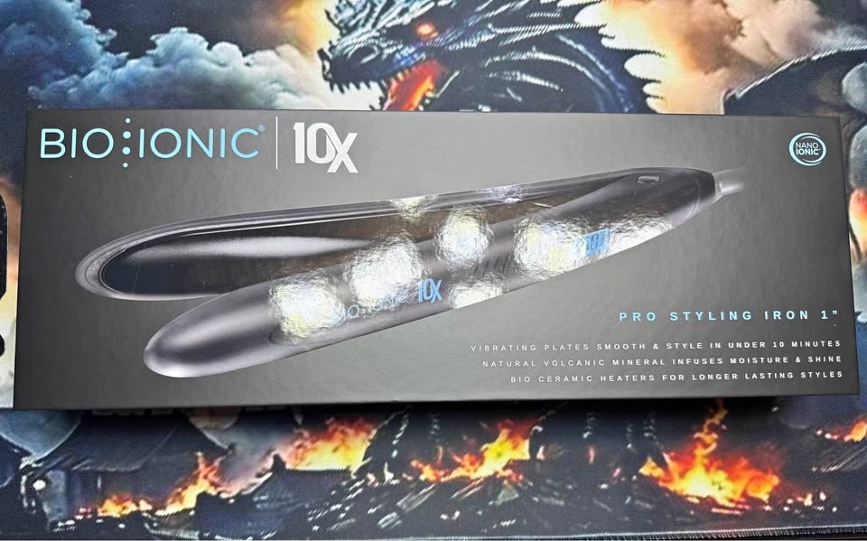 Bio Ionic 10X Pro Styling Iron Brand New