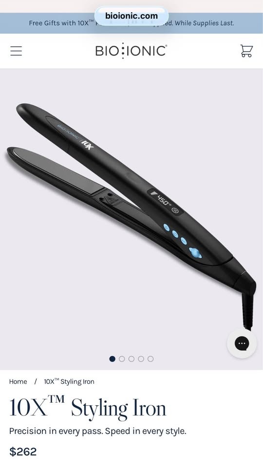 Bio Ionic 10X Pro Styling Iron Brand New - photo 5