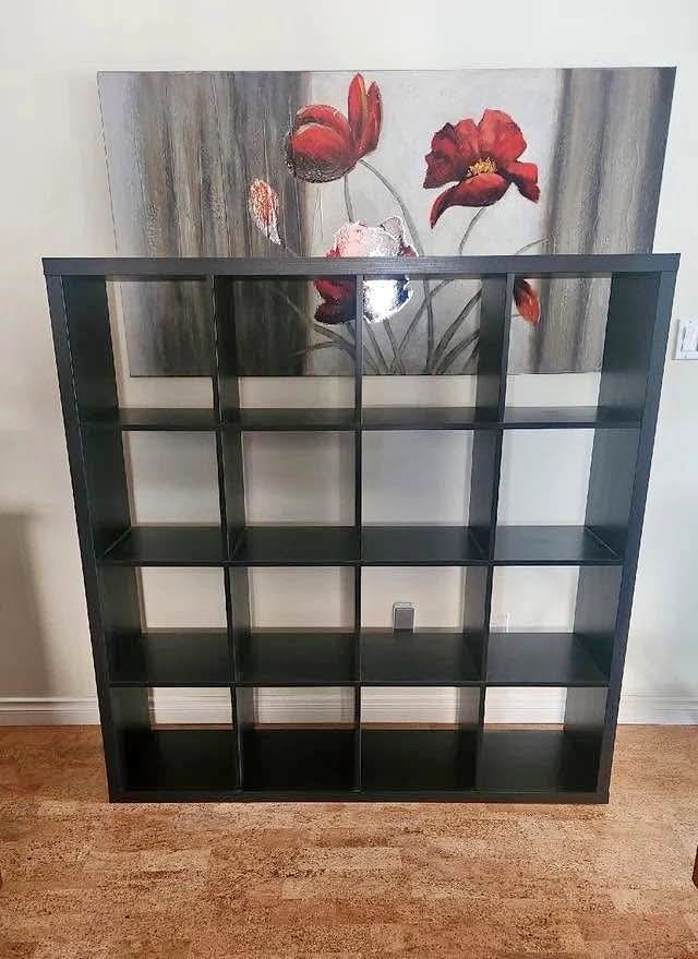 IKEA 4x4 Book shelf 5 feet by 5 feet