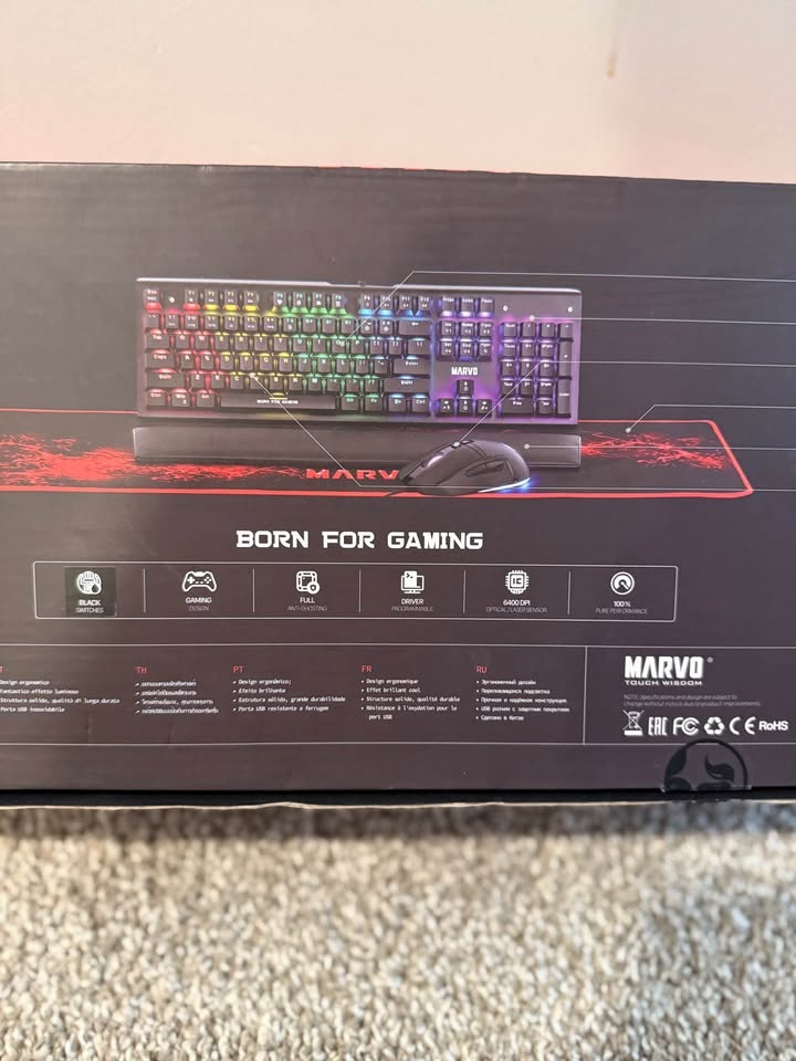 Marvo CM420 3-in-1 Gaming Kit - Keyboard, Mouse, Mousepad - photo 4