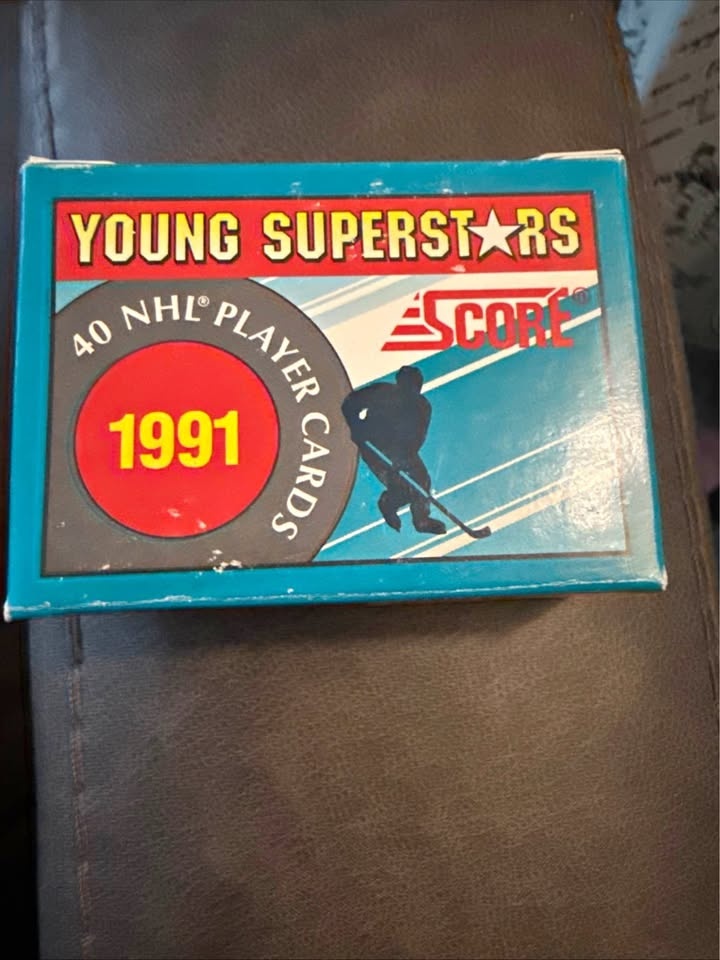1991 Score Young Superstars Factory Sealed Hockey Box