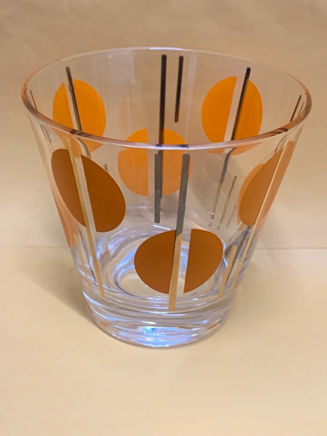 Fred Press Mid-Century Modern Glasses (Set of 6)