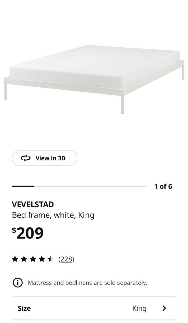 King Size Bed Frame