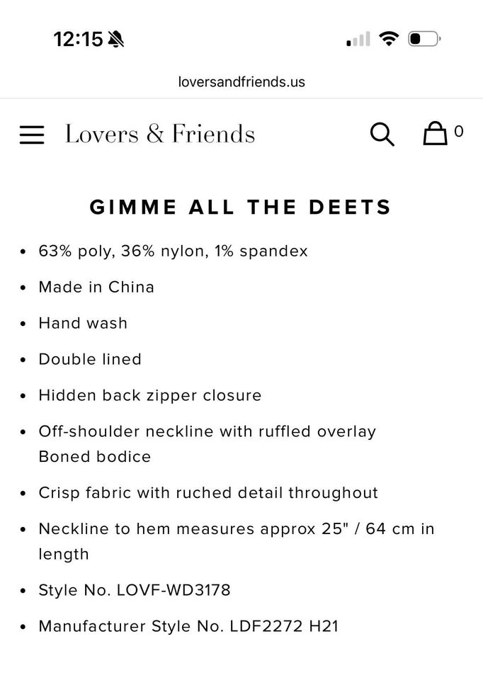 Lovers and Friends Rushed Black Dress - XS - photo 4
