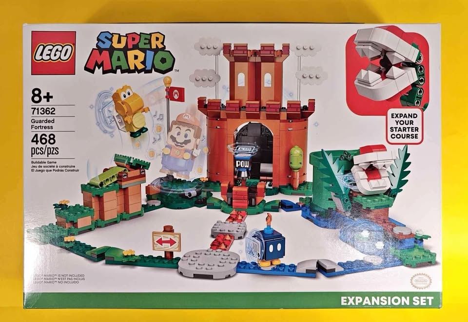 Lego Super Mario 71362 Guarded Fortress retired 2020