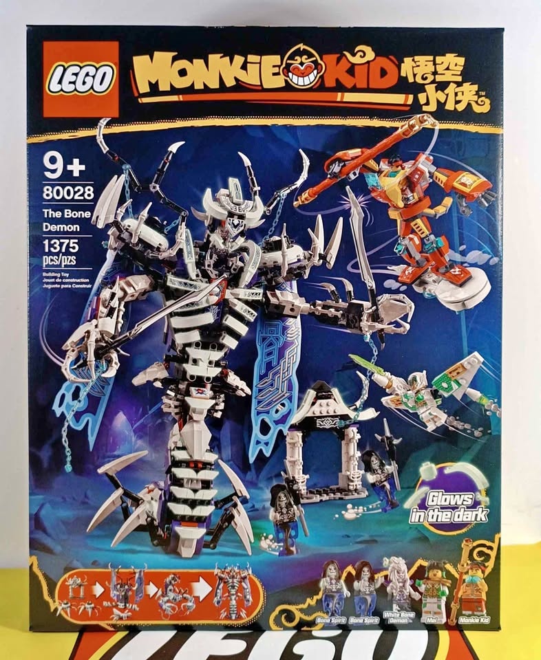 Lego Monkie Kid 80028 The Bone Demon mech w/ figures 2021 Bnib