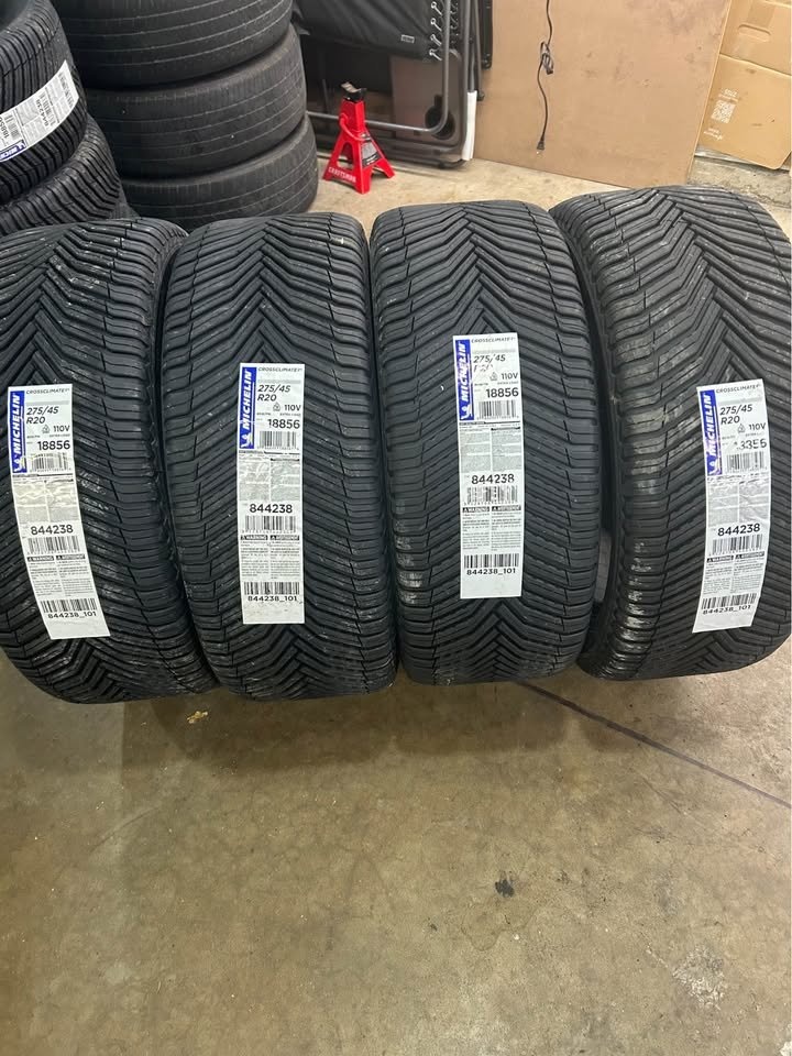 Michelin cross climate 2 275/45R20, installed and balanced - photo 4