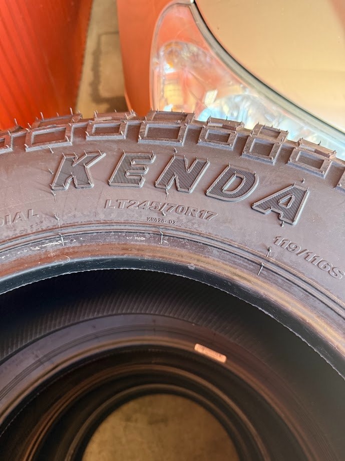 KENDA KLEVER A/T 2 LT245/70R17 E 119/116S Tires - photo 5