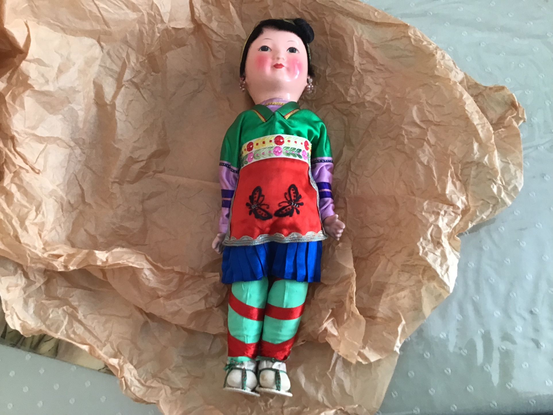 Vintage Chinese Doll - photo 2