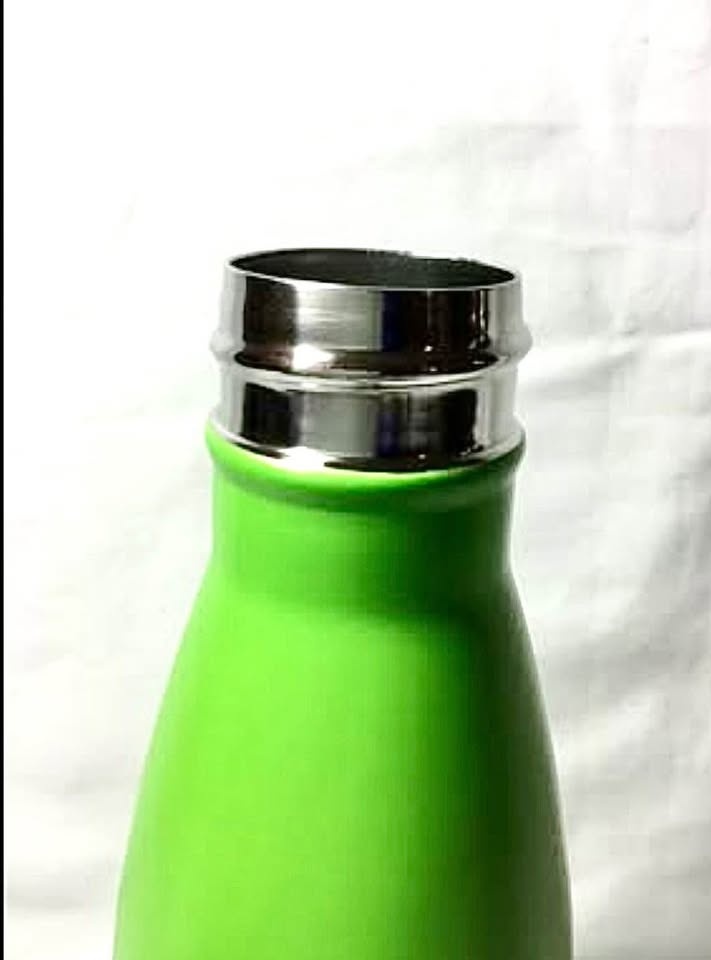 WATER BOTTLE Stainless Steel 420 green UNUSED and NEW - photo 4