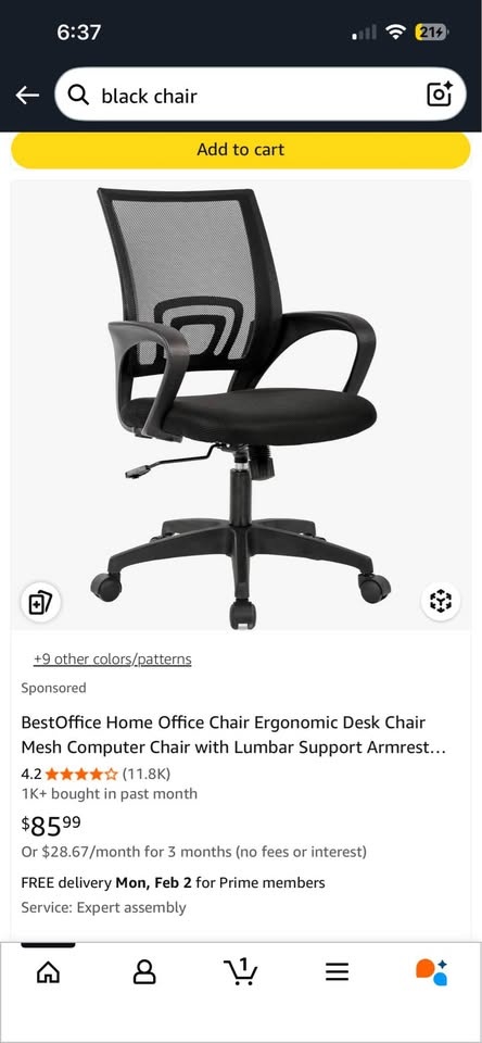 BestOffice Ergonomic Mesh Office Chair - photo 2