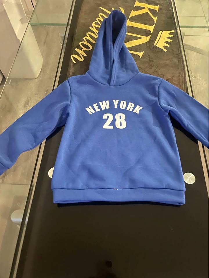 Boy’s stylish hooded sweater