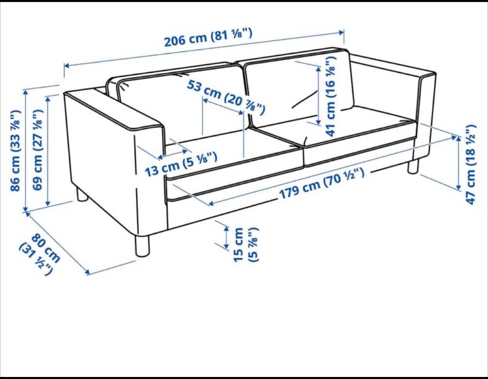 IKEA Parup Sofa - photo 4