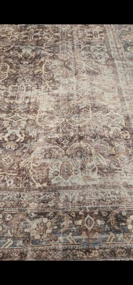 8x11 Rust/Lagoon Machine Washable Rug - Magnolia Home by Joanna - photo 3