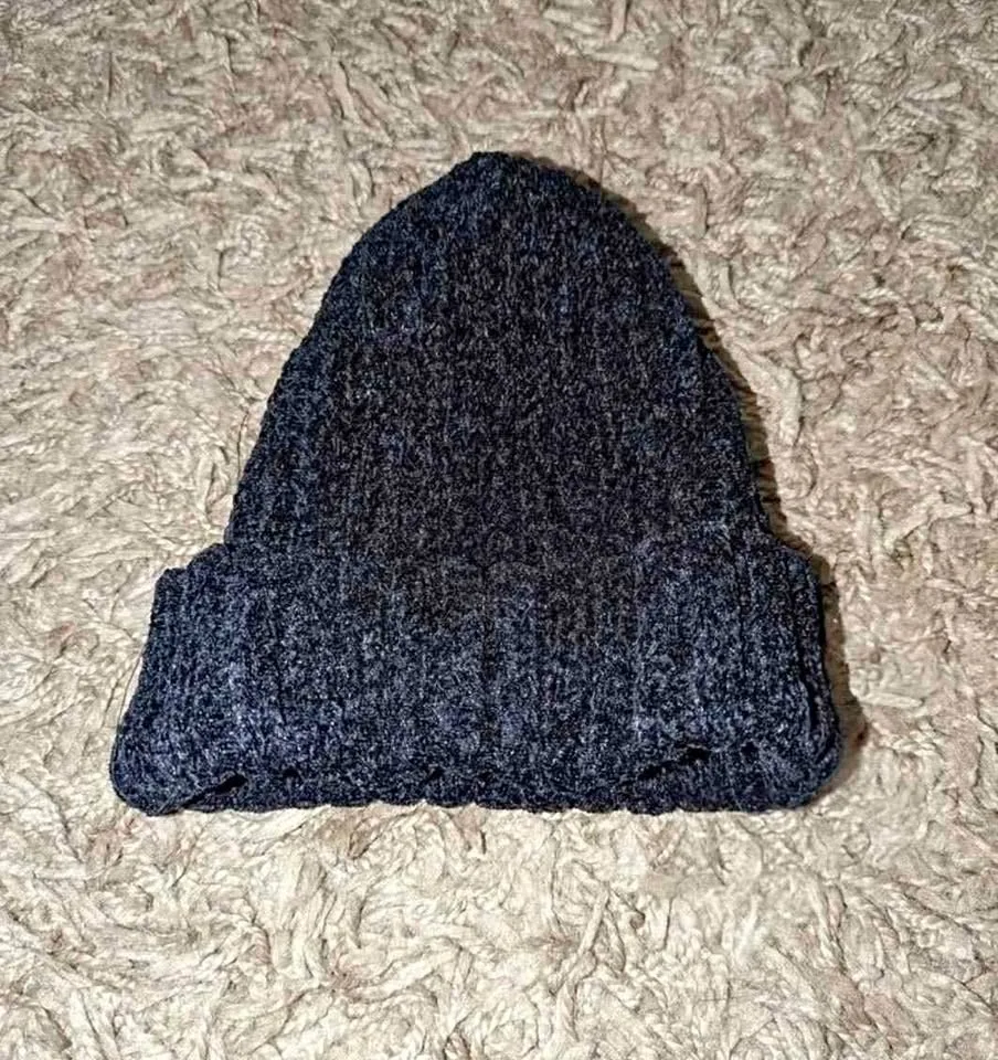 Black Knit Hat for Women thumbnail